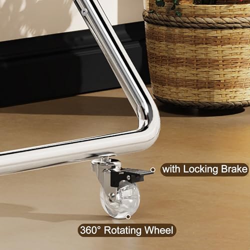 Soporte móvil para TV de 50 a 75 pulgadas con ruedas ajustable miniatura 6