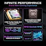 GIGABYTE X870E AORUS Elite X3D AMD AM5 LGA 1718 ATX Motherboard, Supports AMD Ryzen 9000/8000/7000 Series Processors, DDR5, 16+2+2 Power Phase, 4X M.2, PCIe 5.0, WiFi 7, 5 GbE, 5-Year Warranty - Image 2