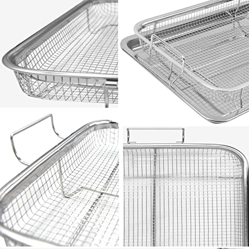 AGSYFFD 2 Pieces Air Fryer Basket For Oven 128x96inch