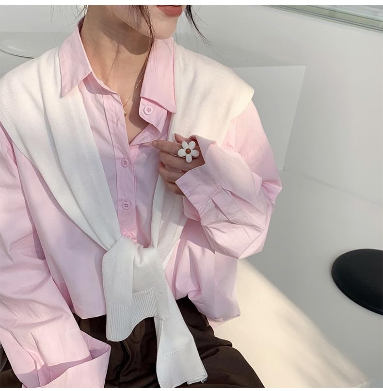 Women's Knitted Sweater Shawl Wrap - Lightweight Scarf/Cape for Downtown Girl, Casual Pashmina Shawls Fashion Accessories3