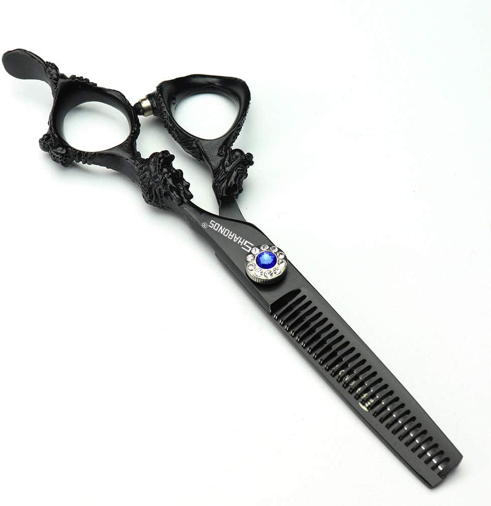 Ciseaux de coiffeur professionnels de 6/7 / 8/9 pouces ciseaux de coupe à haute efficacité (6 pouces - 2PC) | ciseaux de coupe à haute efficacité
