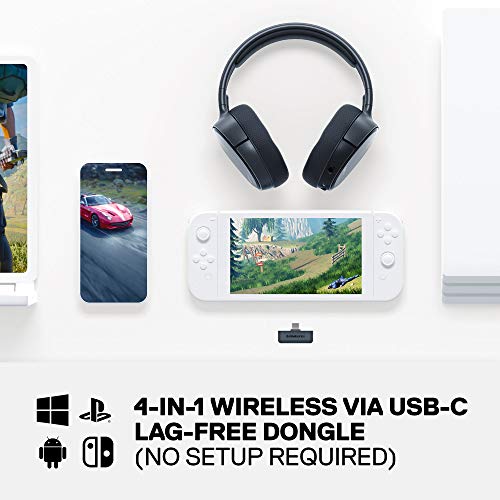 SteelSeries-Arctis-1-Wireless-Auriculares-inalambricos-para-juegos--USB-C-Inalambrico--PC-PS5-PS4-Nintendo-Switch-Android--Negro