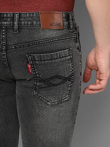 Image of Allen Cooper Slim Fit Strechable Denim Jeans for Men