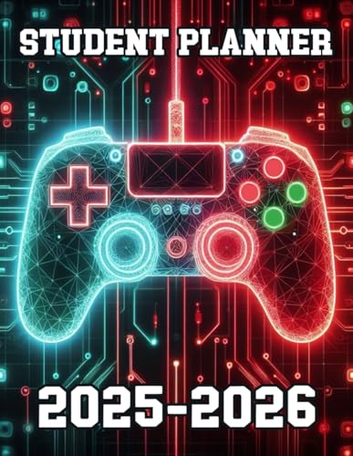 Student Planner 2025-2026 Gaming: With Weekly & Monthly Spreads, To-Do List, Habit Tracker & Homework Organizer for Middle and High School Students | ... for Video Games Lovers in Back to School image 2