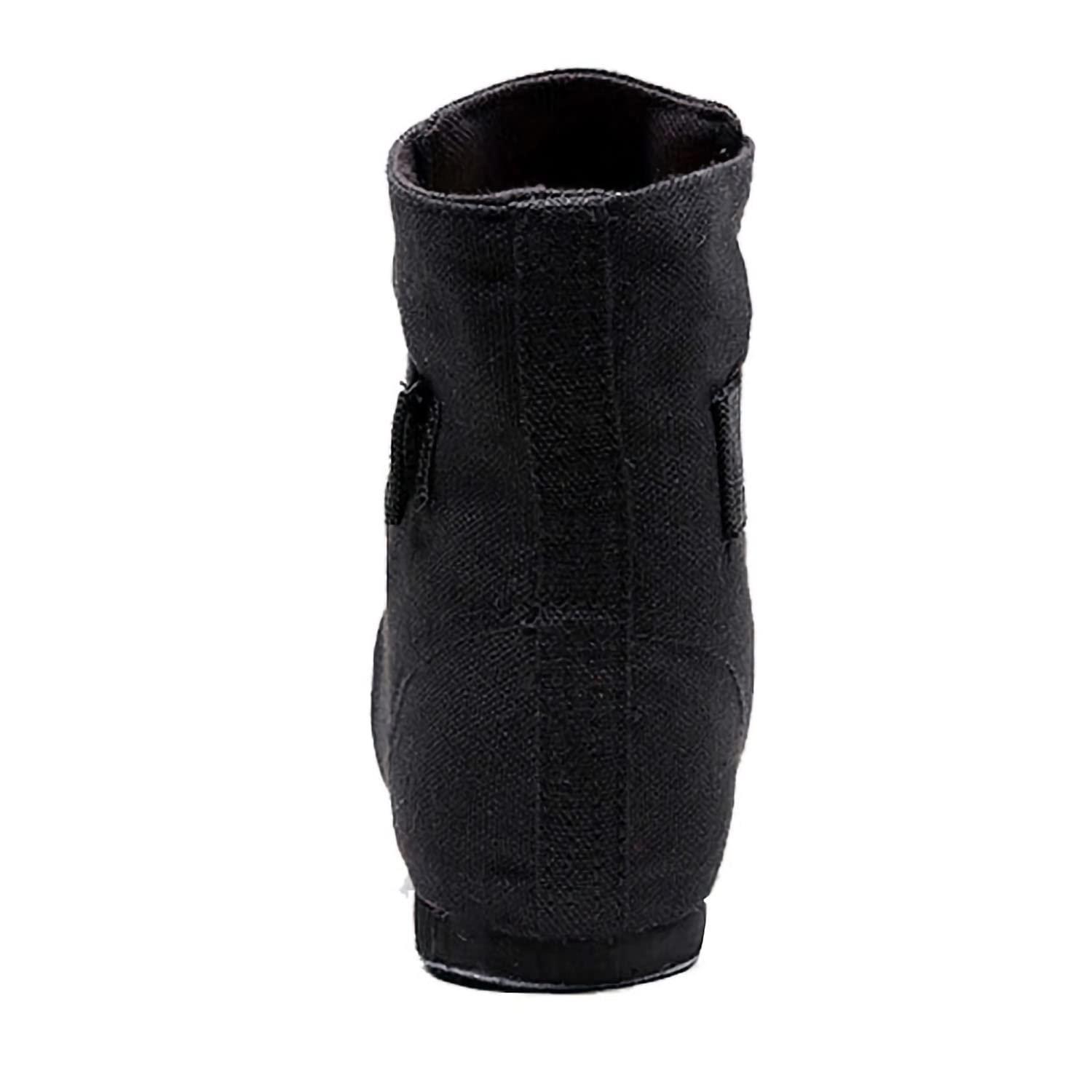 Modernes Chaussures de Jazz Danse Chausson de Ballet Boot Semelle Souple Yoga Gymnastique Split Plate Ballet Doux Toile Chaussons pour Femmes