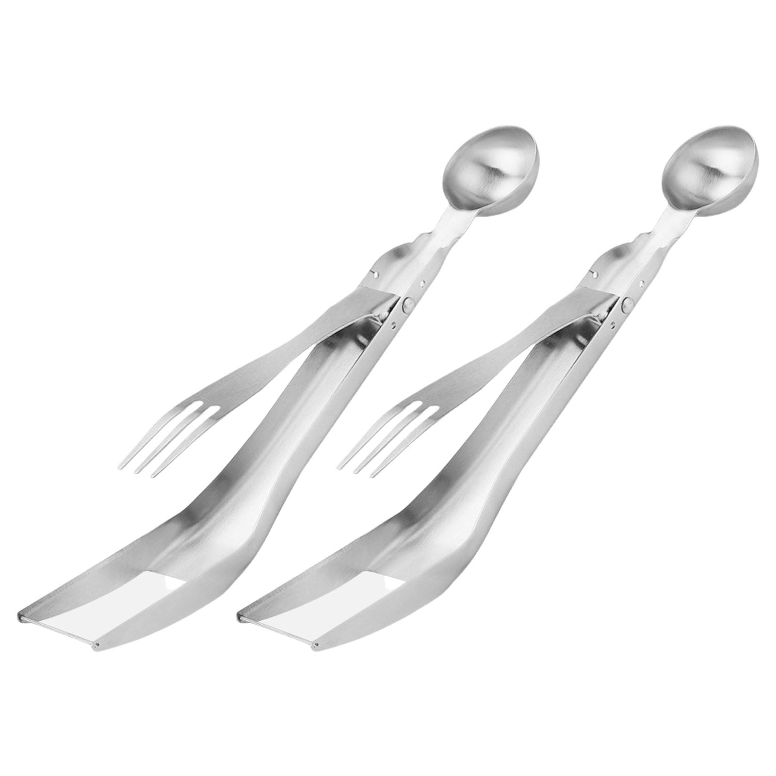 Nucelit 2 Pack Stainless Steels Watermelon Slicer Fruit Cutter Tool for Efficient Melon Cutting and Balling Kitchen Accessory Stainless Steels Fruit Cutter