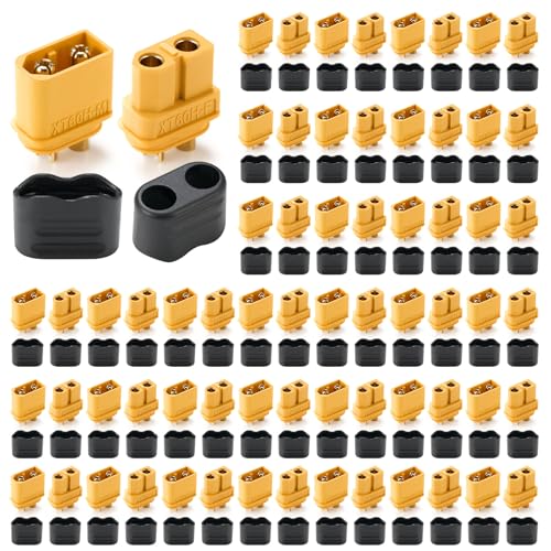 Image of Frienda 36 Pair XT60 Connectors (XT60 Upgrade) LiPo Battery Connectors Male Female Bullet Connector Plugs for RC Parts LiPo Battery