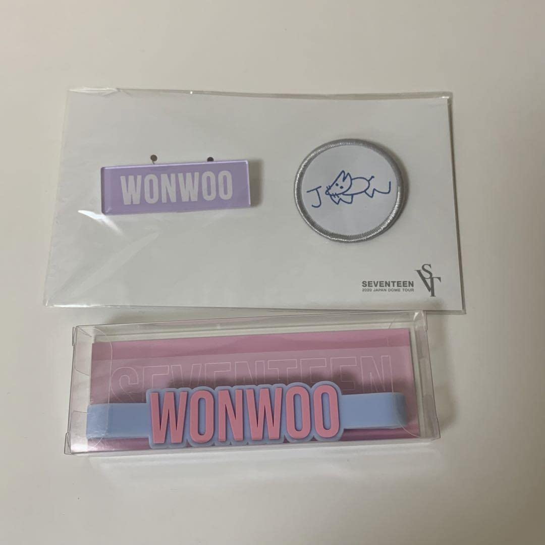 Amazon.co.jp: SEVENTEEN ペンライトアクセサリー ウォヌ ワッペン 