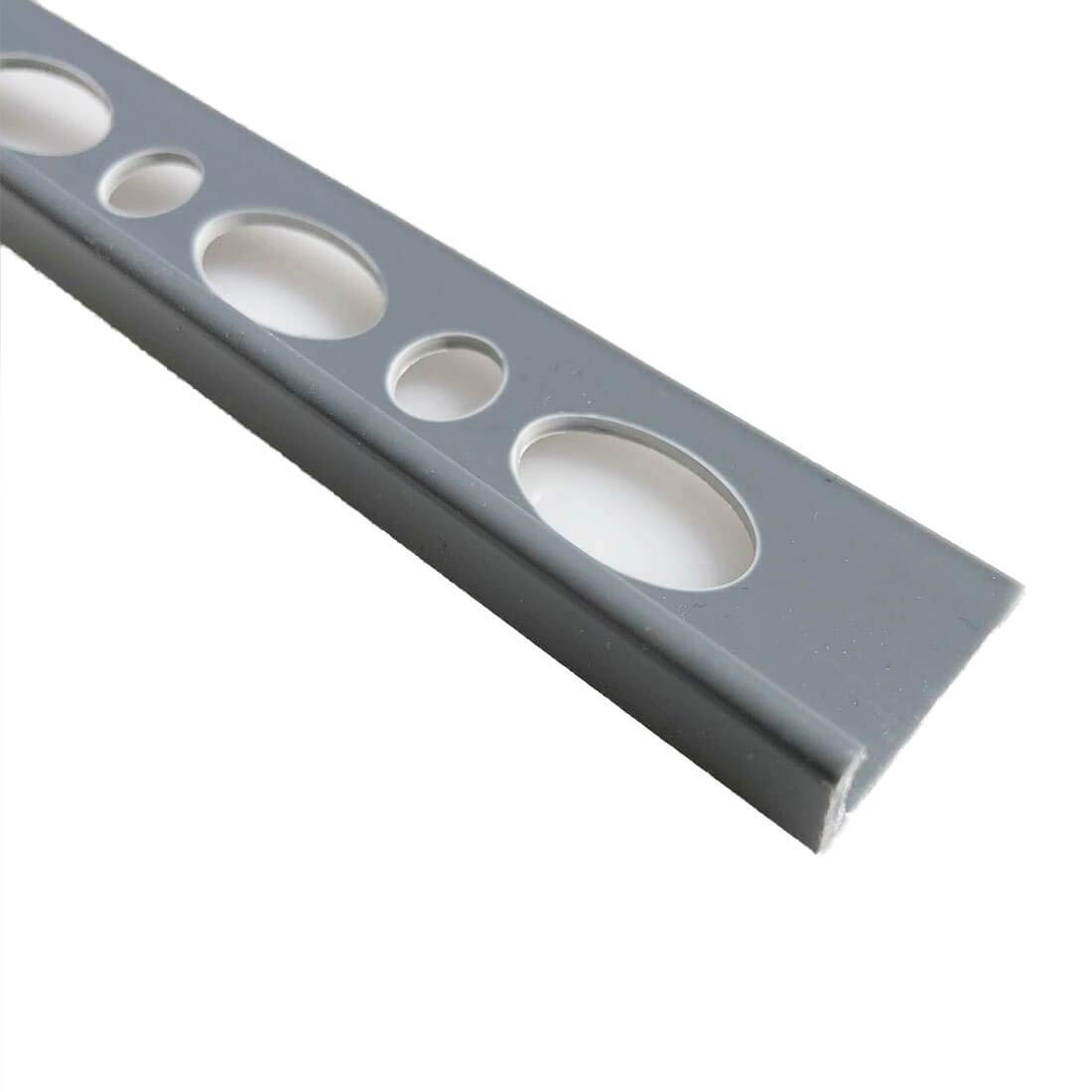 Buy Tile Trim Square Straight Edge LShape 8mm10mm 2.5M Plastic PVC