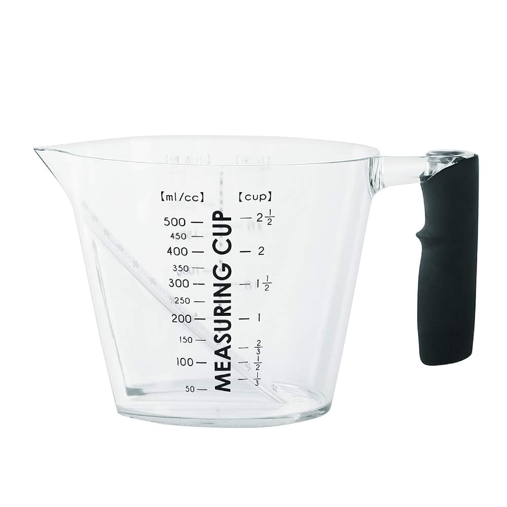 アンドエヌイー(&NE) 計量カップ 500ml nikii クリア 大 日本製…