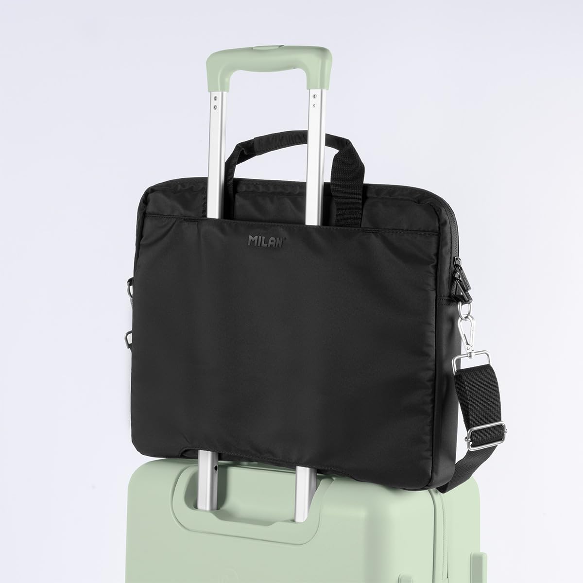 MILAN® Maletín para portátil colección Shadow, negro