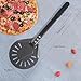 Pizza Turning Peel - Pizza Turner - Restaurant-Grade Aluminum Perforated Pizza Peel Lightweight Metal Outdoor Pizza Oven Accessories