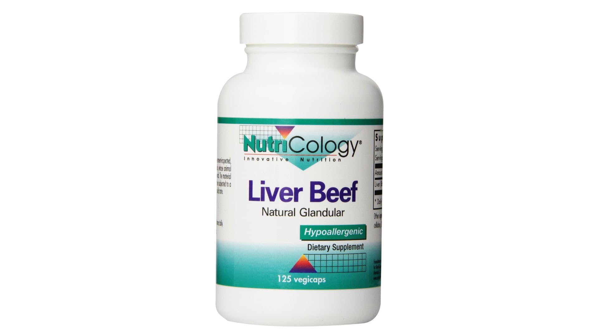 Liver Beef, 125 Vegicaps