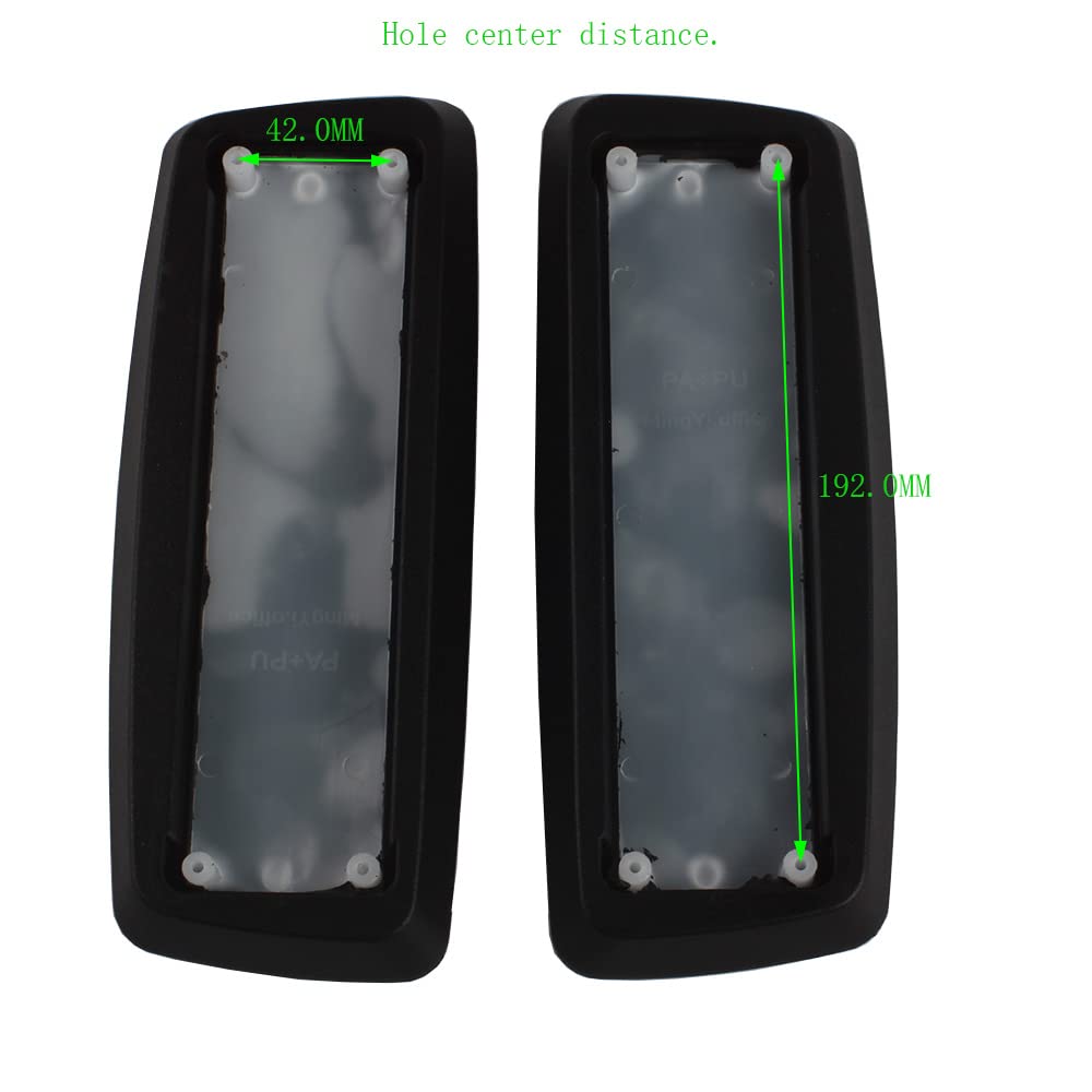 MingYi.Office New Arm Pads Caps Replacement for Steelcase Think Office Home Chair 1 Pair Black