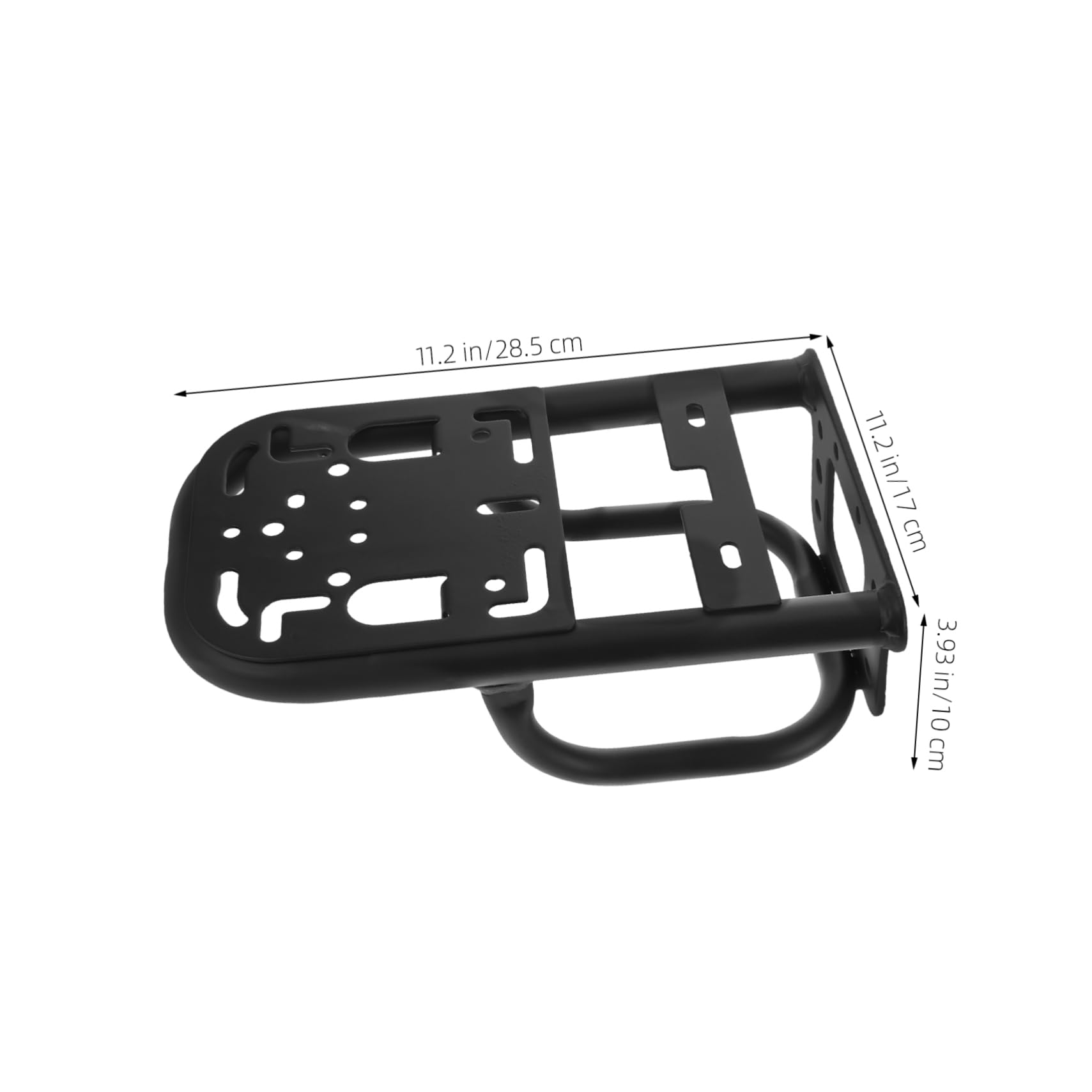 PRETYZOOM Multi-Function Rear Bike Rack Electric Bicycle Seat Storage Bike Cargo Rack Iron Back Bracket