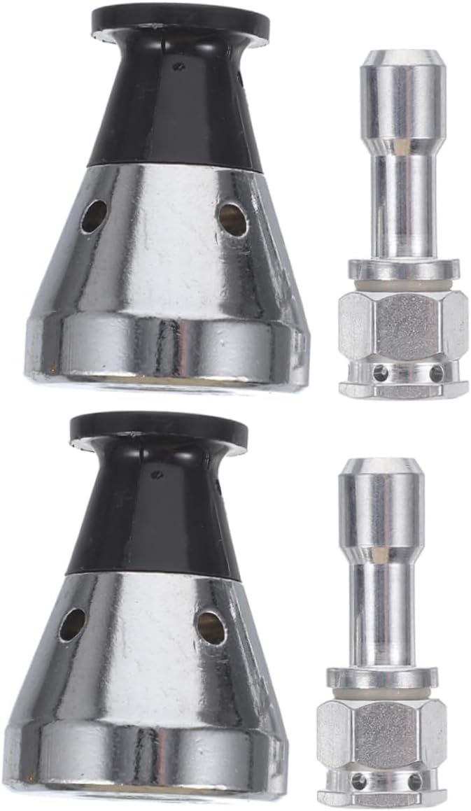 2sets Pressure Cooker Safety Valves Explosionproof Relief Jiggers with Exhaust Rod Pressure Control for Electric Cookers Easy Installation High Performance