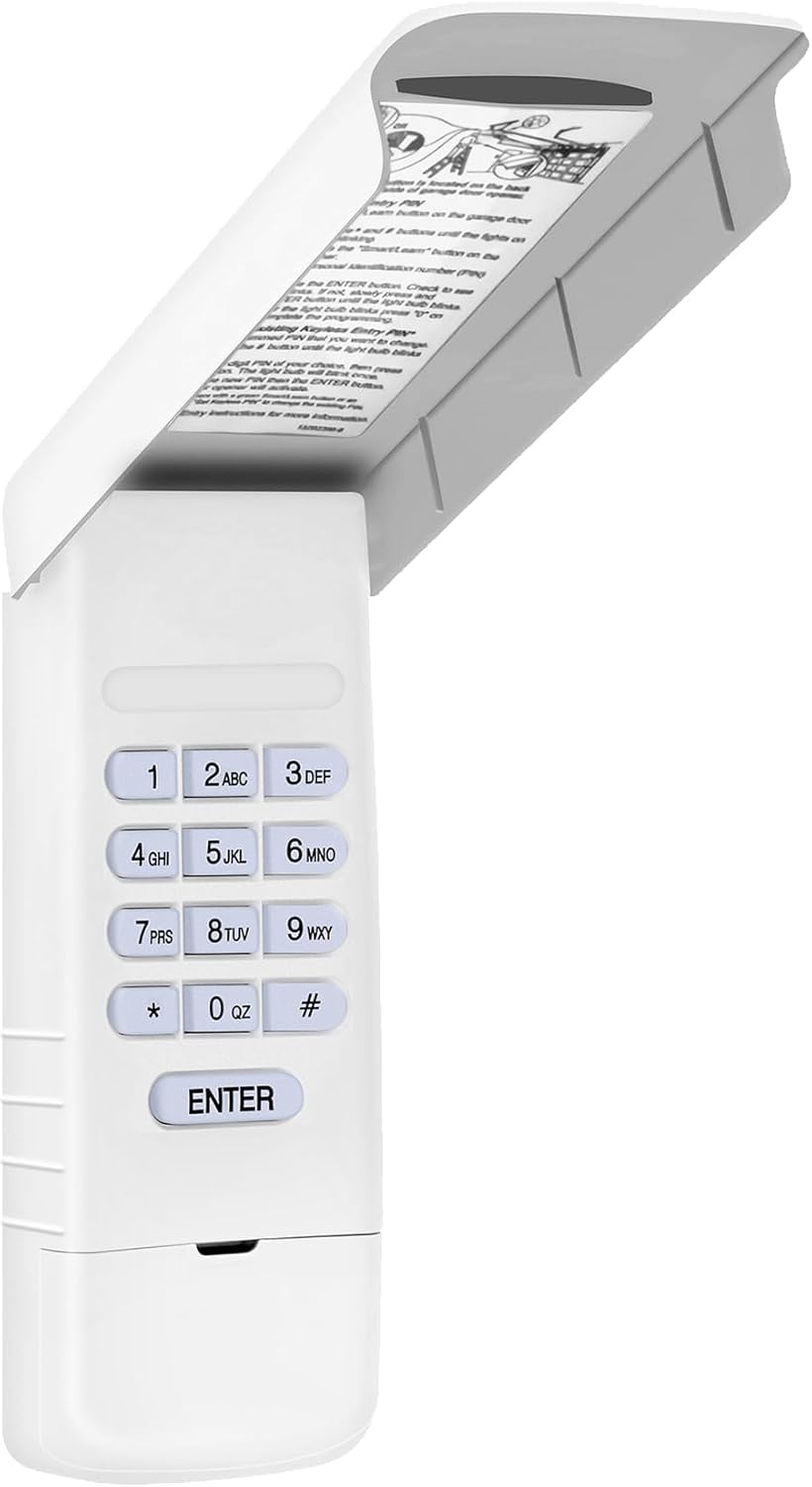 1 for LPWKP/MDTK Megacode 318MHZ Wireless Linear Garage Door Opener Keypad 3-Year-Warranty 1 for LPWKP/MDTK Megacode 318MHZ Wireless Linear Garage Door Opener Keypad 3-Year-Warranty