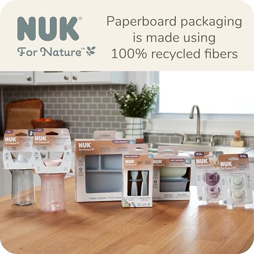 Image of NUK for Nature Suction Bowl and Lid, Leak-Proof Lid, Microwave, Freezer, & Top Rack Dishwasher Safe, BPA-Free