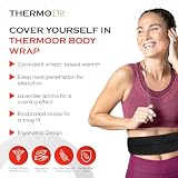 ThermoDR Woreczki z pszenicą do mikrofalówki - kompres termiczny do ciała Mikrofalowy bezzapachowy termofor z brytyjską oczyszczoną pszenicą na dyskomfort ciała, plecy, ramiona, brzuch i szyję z
