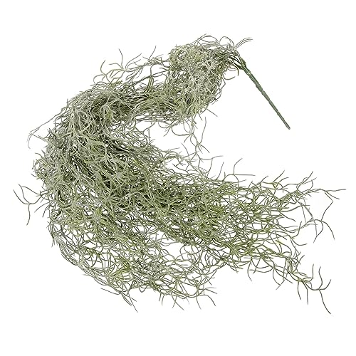 MUSISALY Rtificial Dried Moss Hanging Decorative Moss for Potted Plants Preserved Dried Moss for Flowerpot Landscaping Moss