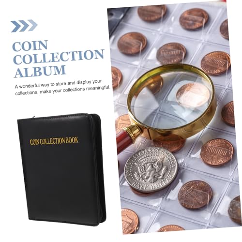 Album de rangement monnaie portable et transparent pour collectionneur - 4