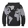 FiveEarl World Flags 3D Print Hooded Sweatshirt, Long Sleeve Pullover Hoodie for Youth Boys Girls, Ages 6-14 (UK, Age, 12 Years, 14 Years, Regular, Wflg01) #2