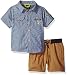 U.S. Polo Assn. Baby Boys Sport Shirt and Short Set