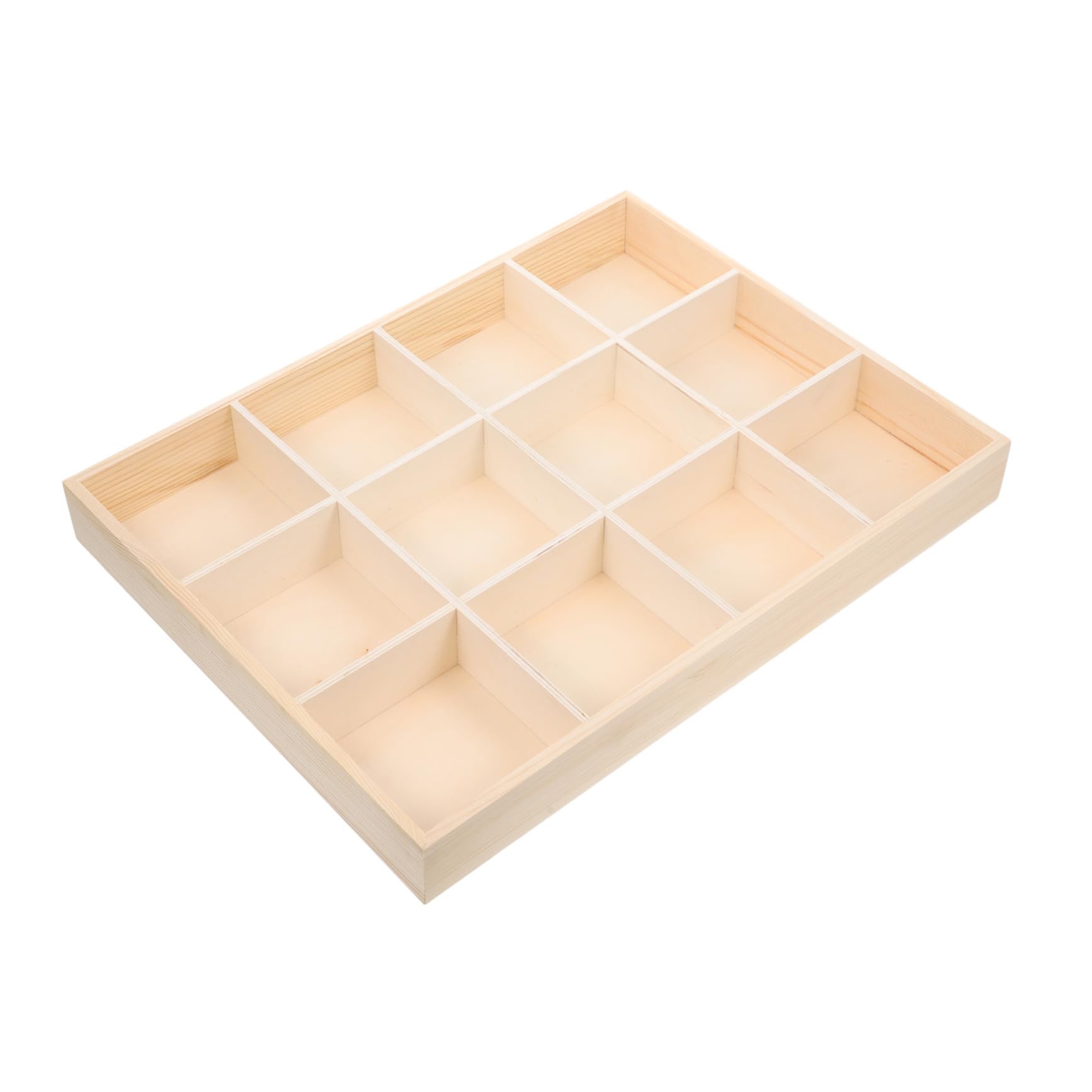 Organizer Per Cancelleria Da Ufficio in Legno Vassoio Espositivo Scomparti Multipli Scatola Organizzativa Per Scrivania Custodia Portaoggetti Per Piccoli Oggetti