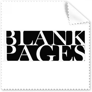 Stylish Characters Blank Pages Cleaning Cloth Phone Screen Glasses Cleaner 5pcs