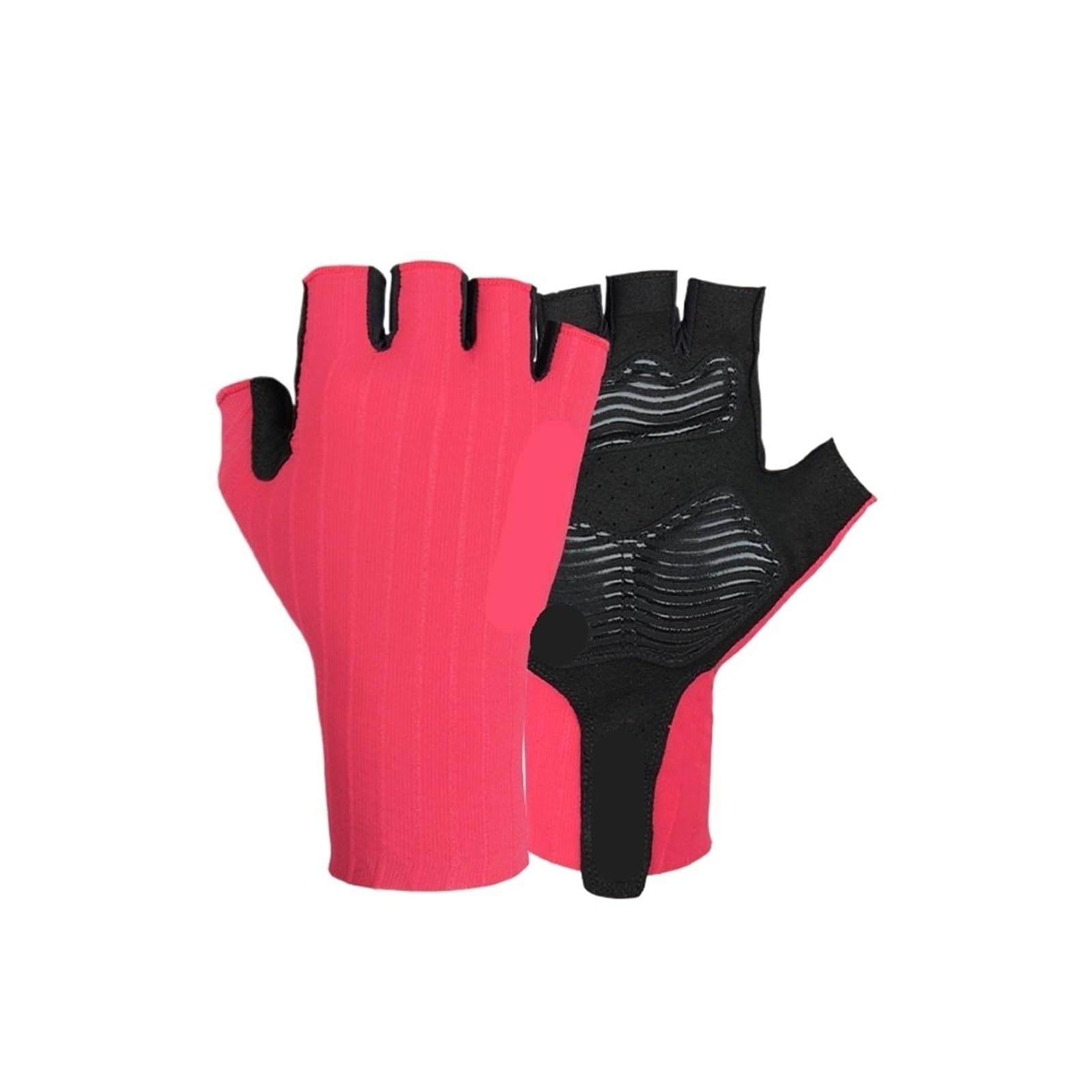 Ciclismo medio dedo guantes hombres mujeres transpirable entrenamiento
