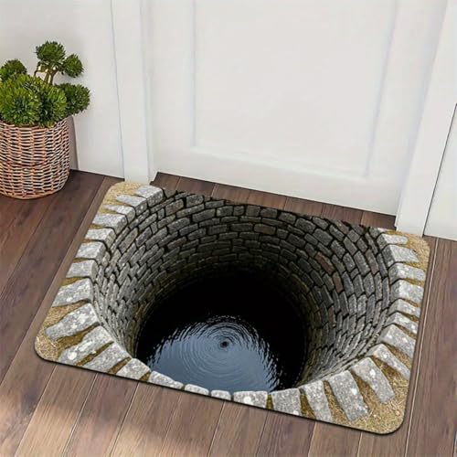 boiszeda Fußmatte für den Innen und Außenbereich, Optische...