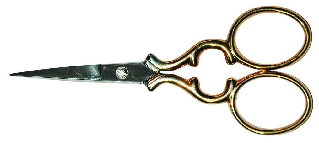 Ciseaux broder gothique en acier inox dore un cadeau ideal pour couturiere
