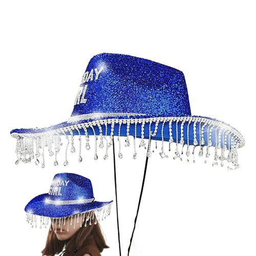 Chapeau étincelant avec strass pour femme pour illuminer vos soirées de fête