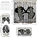 4 Pcs Black King Queen Shower Curtain Set, Inspirational Quotes Black Man Women Bathroom Decor Sets with Shower Curtain and Rugs Toilet Lid Cover Bath Mat, Romantic Waterproof Fabric Shower Curtains