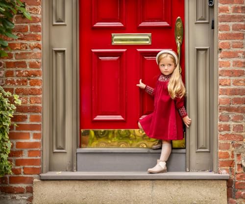 Sugar Moon Girls Smocked Corduroy Dress3