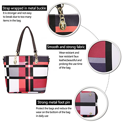 Image of 2E-youth Designer Purses and Handbags for Women Satchel Shoulder Bag Tote Top Handle Bag