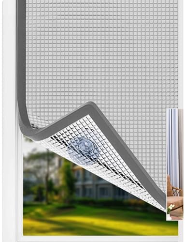 Genérico Películas Reflectantes de Calor for Ventanas, láminas de protección Solar for Ventanas y Puertas, lámina Aislante de Aluminio de 6 mm con ventosas.(Hemming,30x100cm)