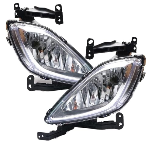 Feu antibrouillard LED pour Hyundai Elantra 2011-2013 avec barre de jour intégrée