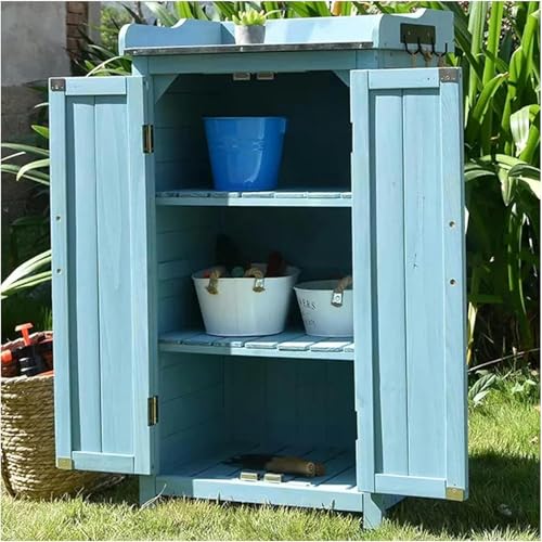 Generisch A-1 Wasserdichter Gartenschrank für Werkzeuglagerung