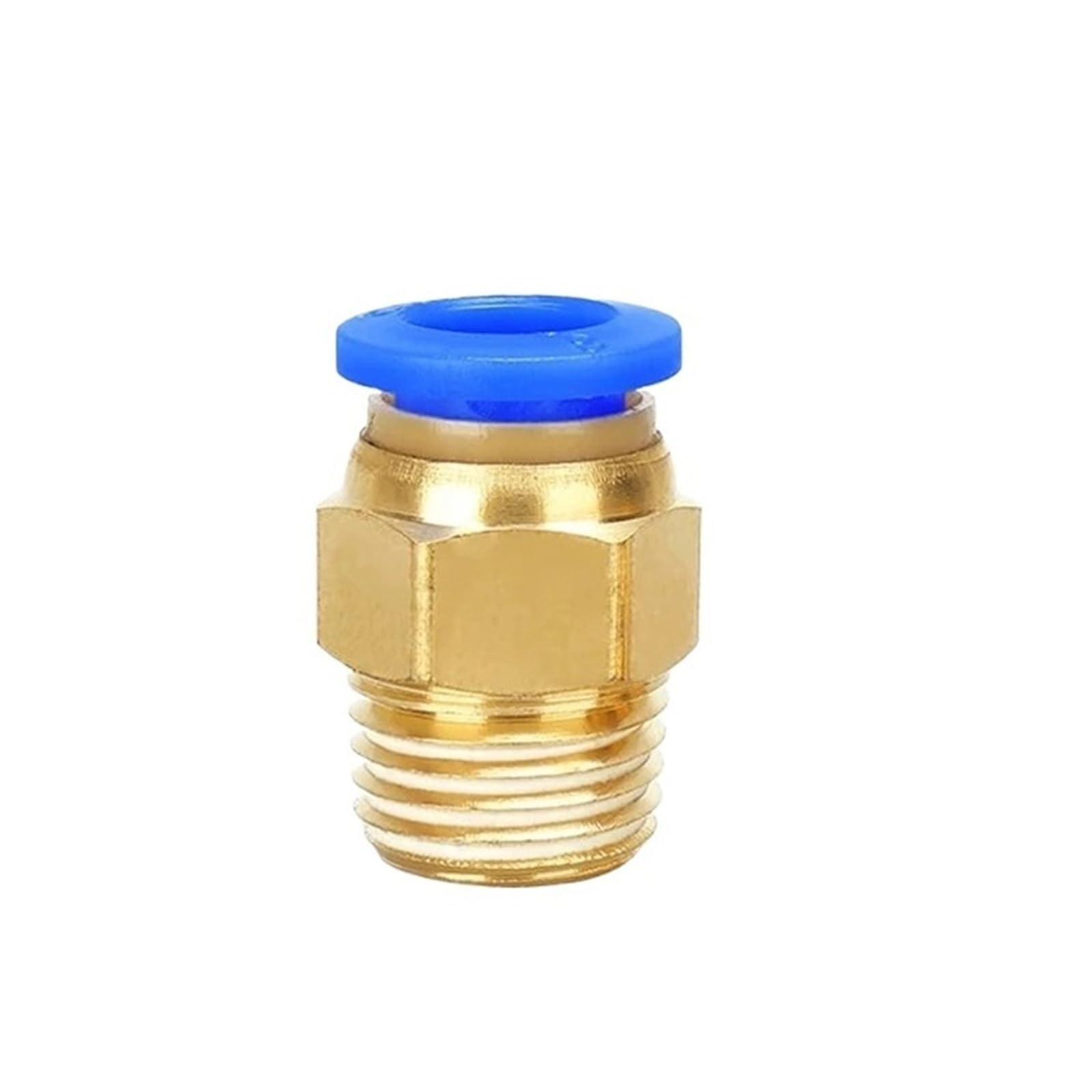 Acoplamiento rápido de rosca macho 1/8 PC10-01 para evitar pérdidas de aire en compresores