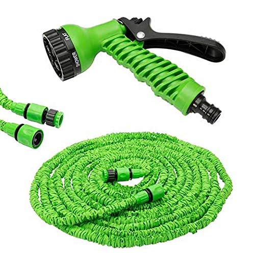 DHYANI 75 ft Expandable Hose Pipe Nozzle with Spray Gun Amazon.in