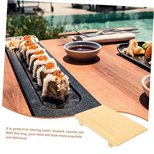 Plato rectangular para sushi de material sintético miniatura 3