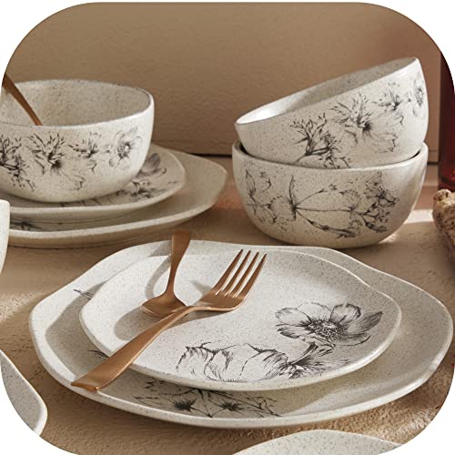 Corona-Dinnerware-Set-12-piece-Plates-and-Bowls-Set-Ceramic-Sets-for-4-Microwave-and-Dishwasher-Safe-Elea-Floral-Design