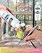 X ARTY HUB Airbrush Paint - 54 Colors Air Brush Painting Set with 8.45 oz Thinner, Iridescent, Neon & Metallic Acrylic Paints, Ready-to-Spray, Water-Based for Paper, Canvas, Wood, Fabric, Models