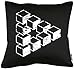 TShirt-People Sheldons Cube Coussin avec garnissage 40 x 40 cm