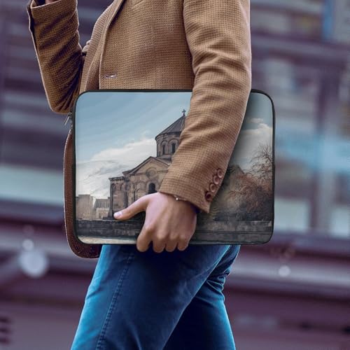 Funda para computadora impermeable de 17 pulgadas con protección total contra golpes y caídas 6