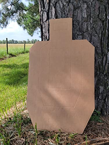 Image of Official USPSA /IPSC Cardboard Targets, Competition Torso, Silhouette Shooting, Cardboard Target. Made in USA