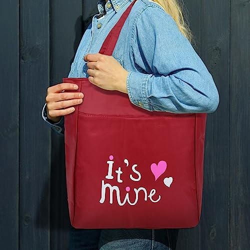 Image of NFI essentials Polyester Printed Tote Bag for Women with Zipper, Casual Handbag Shopping, Tote Grocery Portable Bag Eco-friendly Hobo Bag, Travel, Work, Beach, Office, College
