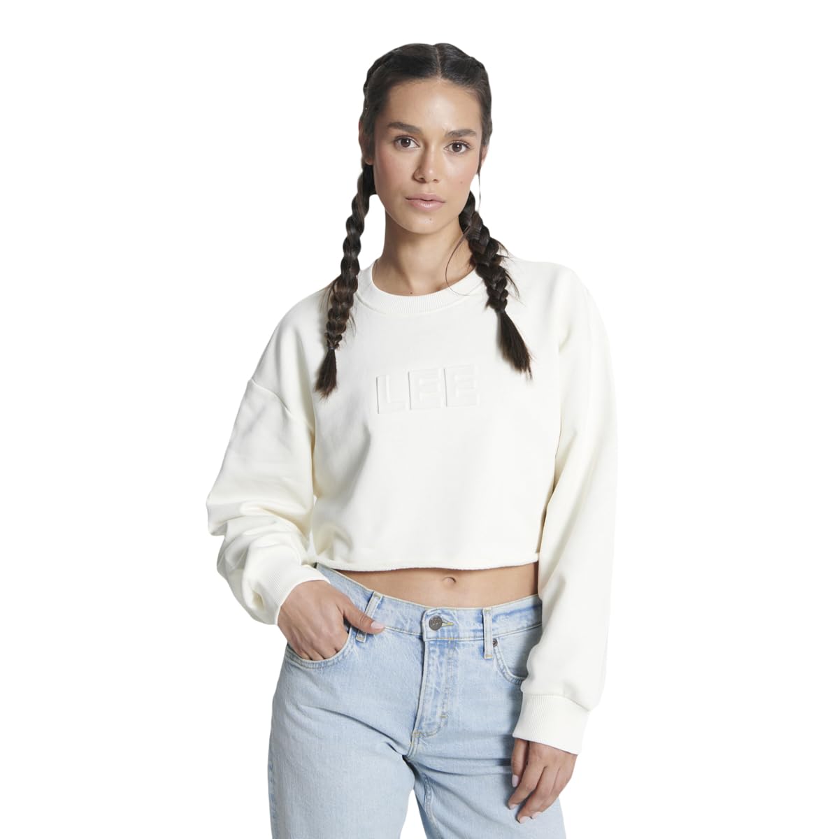Bisiklet Yaka Sweatshirt Sweatshirt Kadın