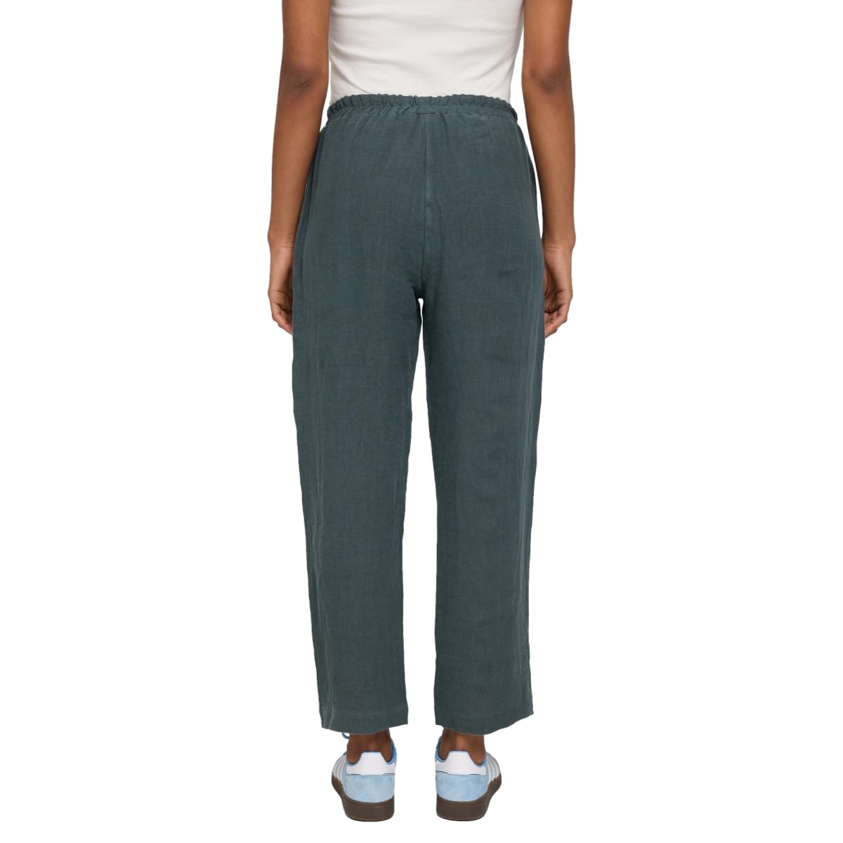 mazine Straight Leg Linen Pants - Pantaloni in tessuto